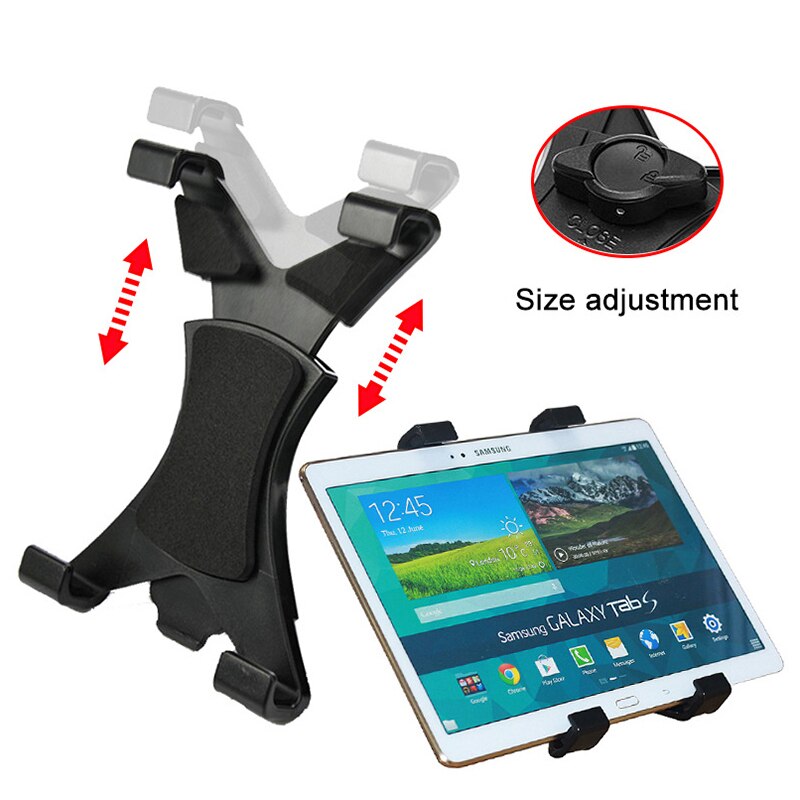 Universal 7 8 9 10 tums bil surfplatta hållare bilfäste hållare ställ för ipad 2 3 4 5 6 air 1 2 surfplatta bil hållare för ipad mini