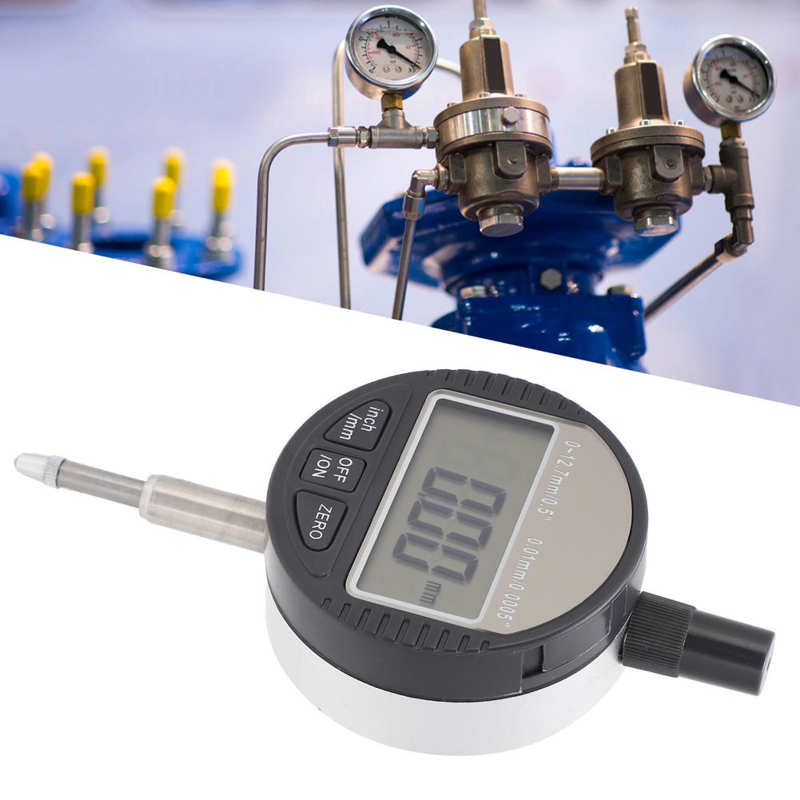 0-25.4mm Dial Indicator High-Accuracy Electronic Digital Dial Indicator Dial Gauge 0.001mm Indicator Reloj Comparador