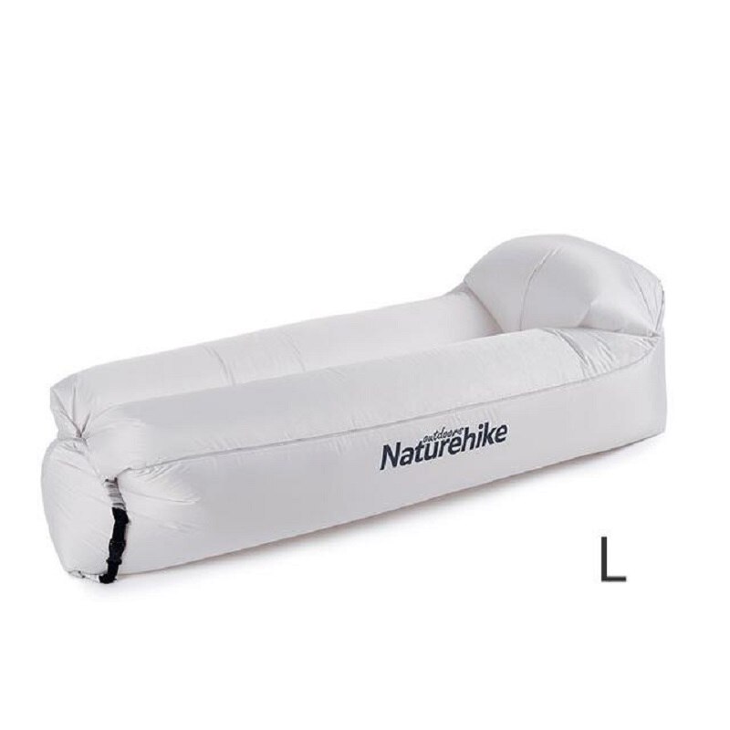 Naturehike Portable Waterproof Inflatable Air Sofa Beach Camping Sofa Foldable Lounger: White