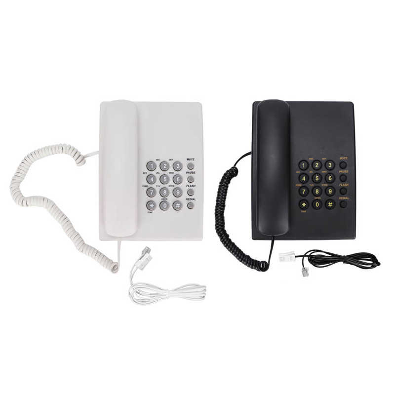 KX-T435 Desktop Corded Telephone Wired Landline Phone with Adjustable Volume Caller ID for Home Hotel Office