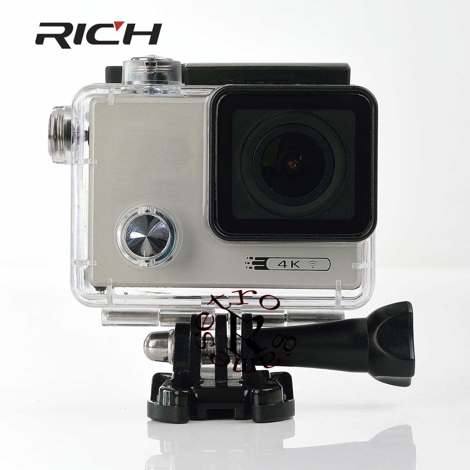 SOOCOO C50 Action 4K 24fps Cámara deportiva Wifi Gyro ángulos de visión ajustables NTK96660 30M impermeable deporte DV acción cam