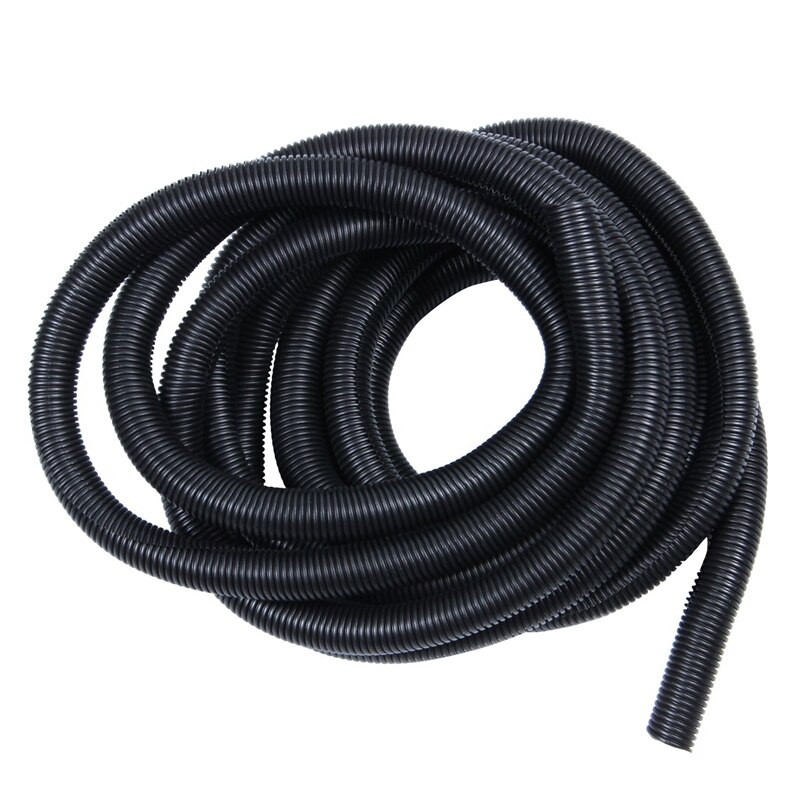 2 stk delt ledning vevstol rør polyetylenrør svart farge ermetrør  - 10 ft 1 tommer og 20 ft 3/4 tommer