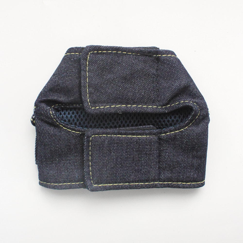 Väst liten hund grimma sele bly denim bröstband för hundar katt 6044039 husdjur valp leveranser sml