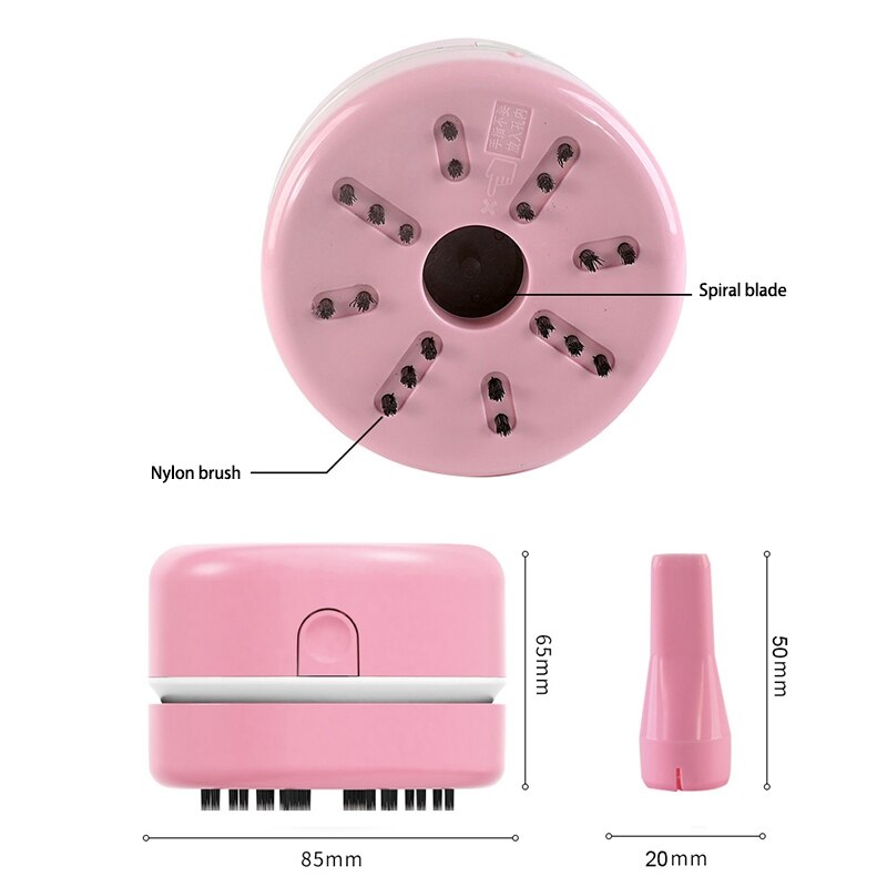 Schreibtisch Staubsauger, Mini Tisch Staub er, Handheld kabellos Tabletop Vakuum Reinigung für Tastatur Schule