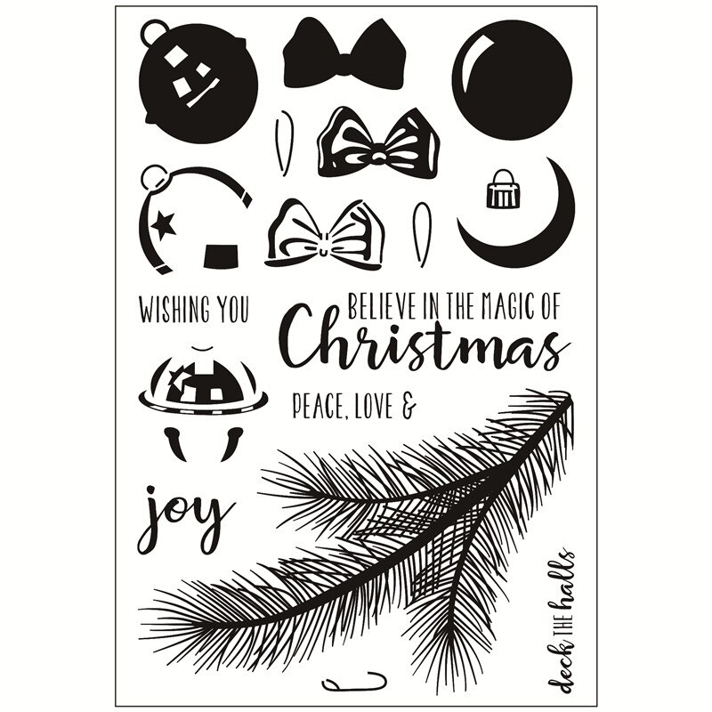 11x16weird Transparent Silicone Rubber Stamp Sheet Cling Scrapbooking DIY Cute Pattern Photo Album PaperCard Decor figure Stamp: Black