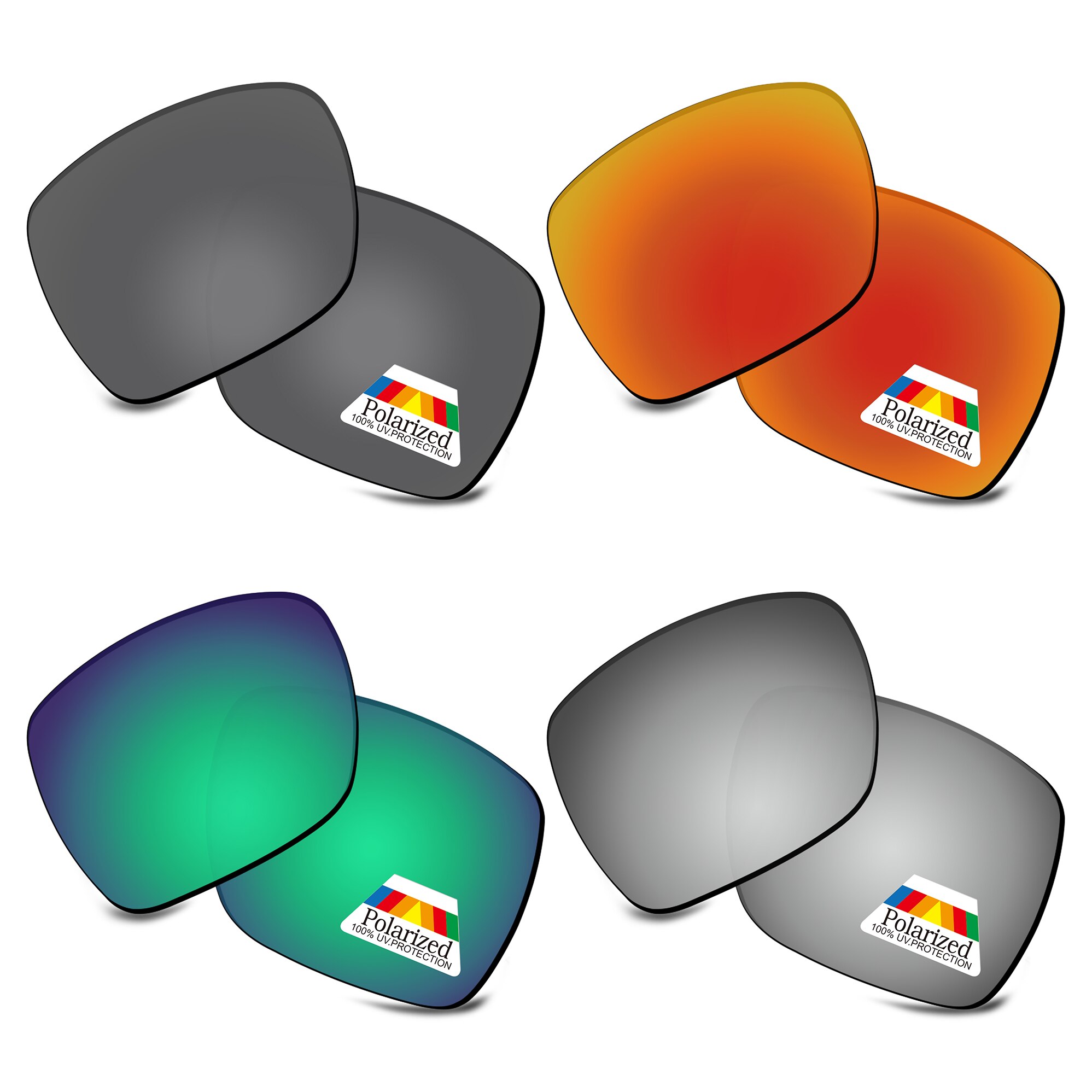 Bwake Polarized Replacement Lenses for-Costa Del Mar Hamlin Sunglasses Frame - Multiple Options