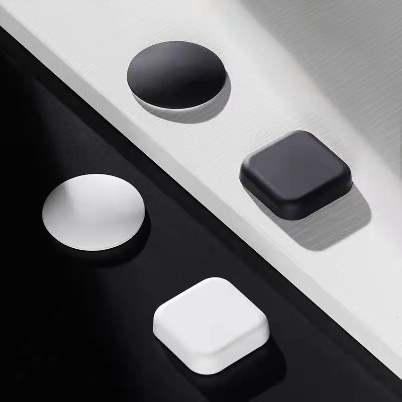 5pcs Silicone Door Stopper Handle Bumpers Self Adhesive Mute Anti-Shock Protection Porte Pad Home Improvement Wall Protector Pad
