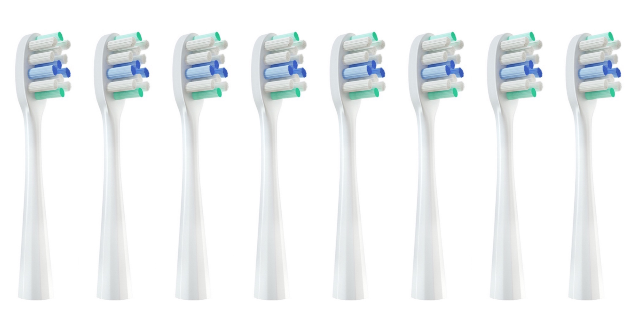 Replacement Toothbrush Heads for Usmile Y1/Y1S/Y1pro/Y3/Y4/Y5/P1/P3/P4/P5/P10​/U1/U2/U3/U4/U2S/U3S/F2/F1 Series Toothbrush: Ivory