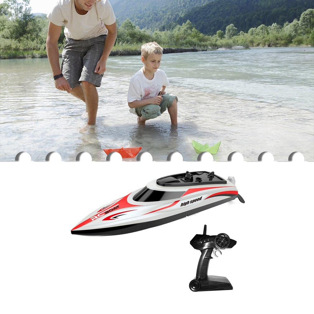 Barco a Control remoto H103 para niños, barco a Control remoto, lancha rápida de Carga de tamaño Extra grande, yate de juguete acuático para niños, modelo de lancha rápida
