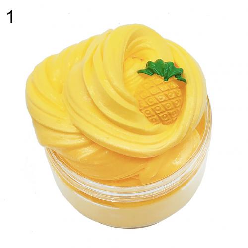 60/100ml Obst Eis Schleim Schlamm Lehm Handwerk Stressabbau Schlamm Kinder Spielzeug: 100ml 1
