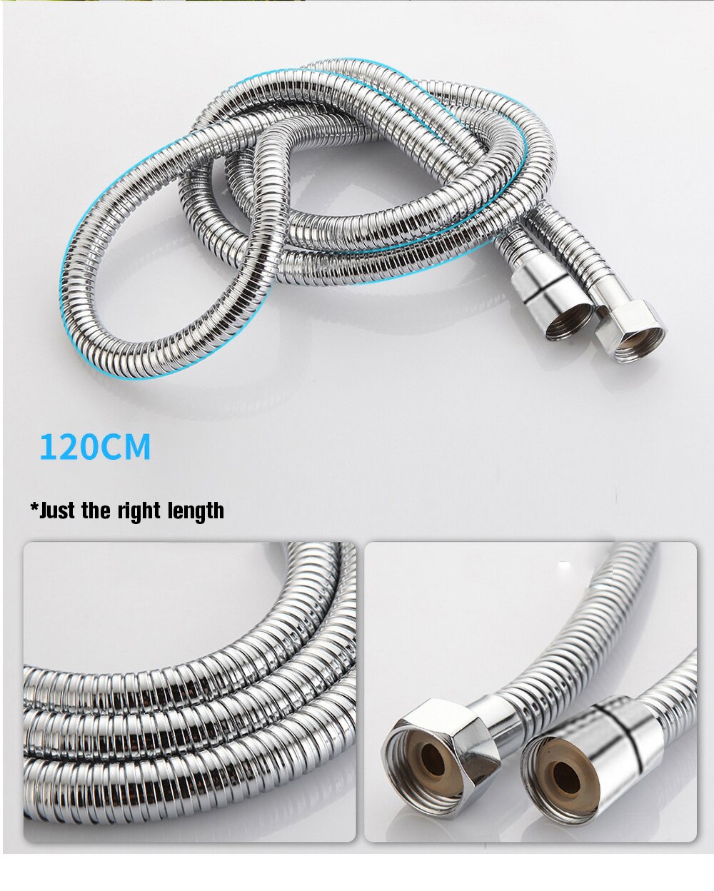 Stainless Steel Handheld Pressurized Toilet Spray Gun Easy Install Toilet Companion Bathroom Sink Cleaning Flushing Bidet Spray