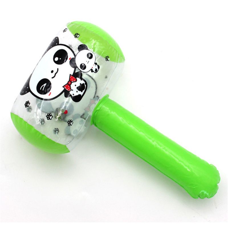 Martillo inflable con campana y martillo de aire para bebé, juguete para niños, juguetes para , juguete inflable para piscina, juguete de playa Q6PD