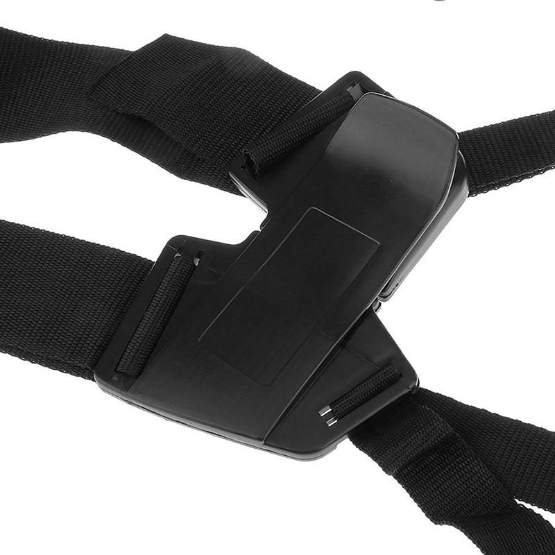 BESTOYARD Strimmer, arnés para los dos hombros, correa acolchada, cinturón para cepillo, cortador, cortador, Gardden podadora (negro)