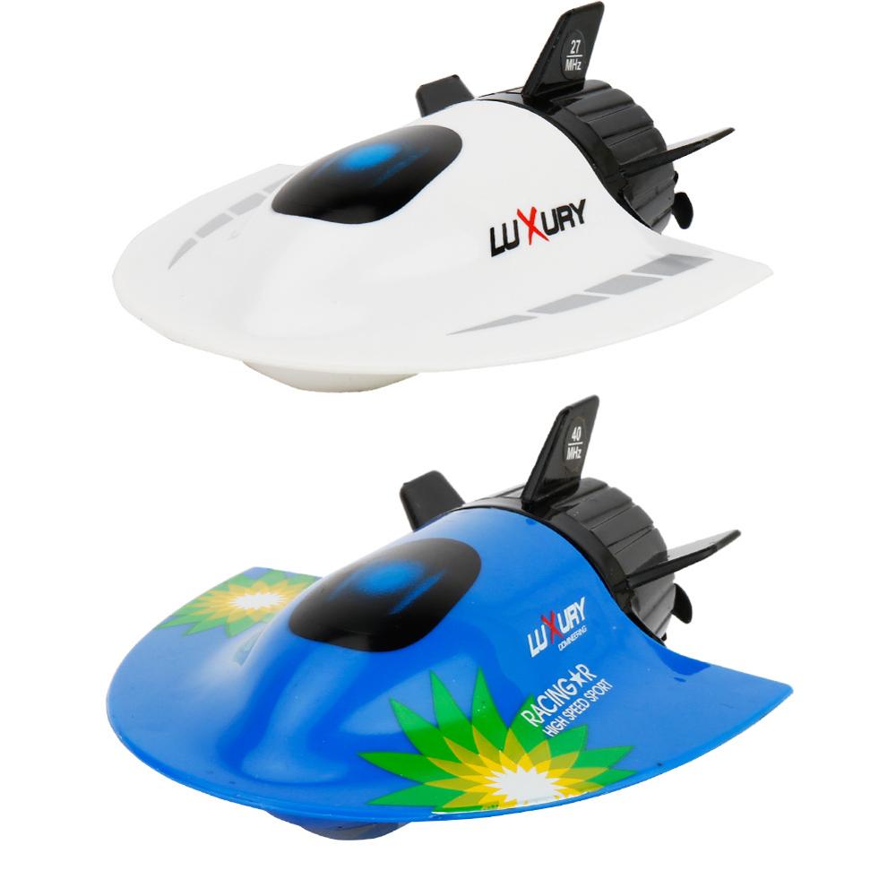 Rc Mini Submarine Radio Speedboot Afstandsbediening Model Rc Boot Elektrische Fun Outdoor Water Spel Draagbare Speelgoed Voor Kinderen