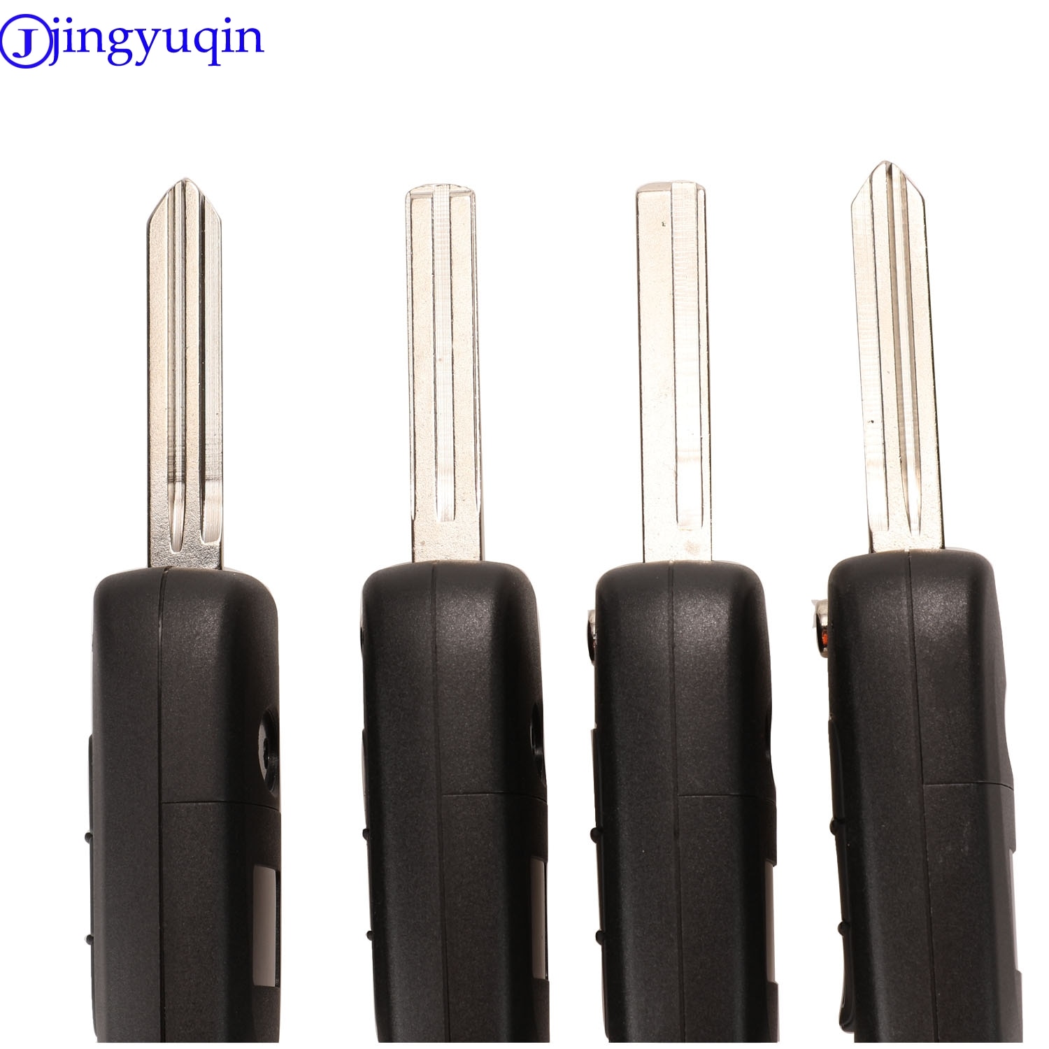 Jingyuqin 3 botones remoto clave Shell para HYUNDAI I30 IX35 para Kia K2 K5 las llaves del coche en blanco cubierta de la Caja
