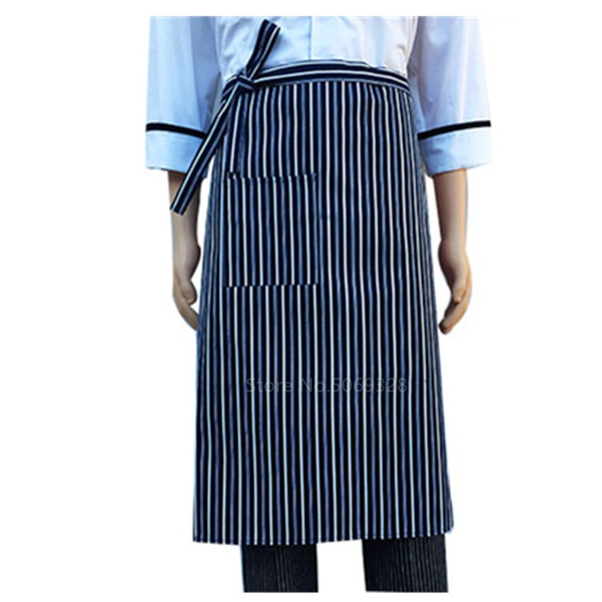 Unisex Adult Restaurant Apron Kitchen Work Wear Men Food Service Oil-Proof Cooking Waiter Cafe BBQ Hairdresser Uniform Accessory