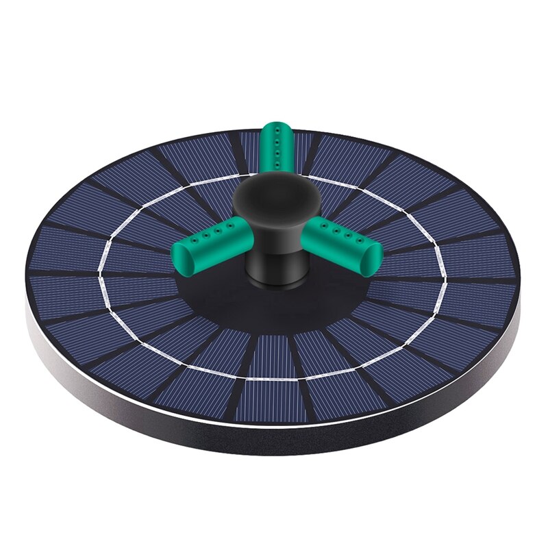 BSV-SP046L Solar Fontein Pomp Waterpomp Drijvende Fontein Batterij Licht: Default Title