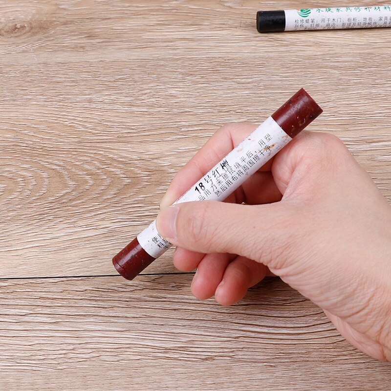 Kit de réparation de bois peinture pour meubles réparation de plancher Crayon de cire