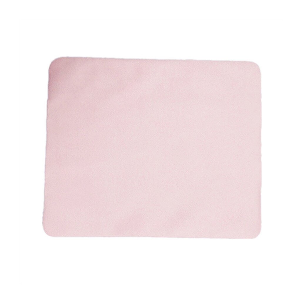5Pcs Microfiber Cleaning Cloth Duster Scouring Pad Soft Cloth Wash Towel Napkin Glasses Wipe for Phone Screen Lens Glasses: pink