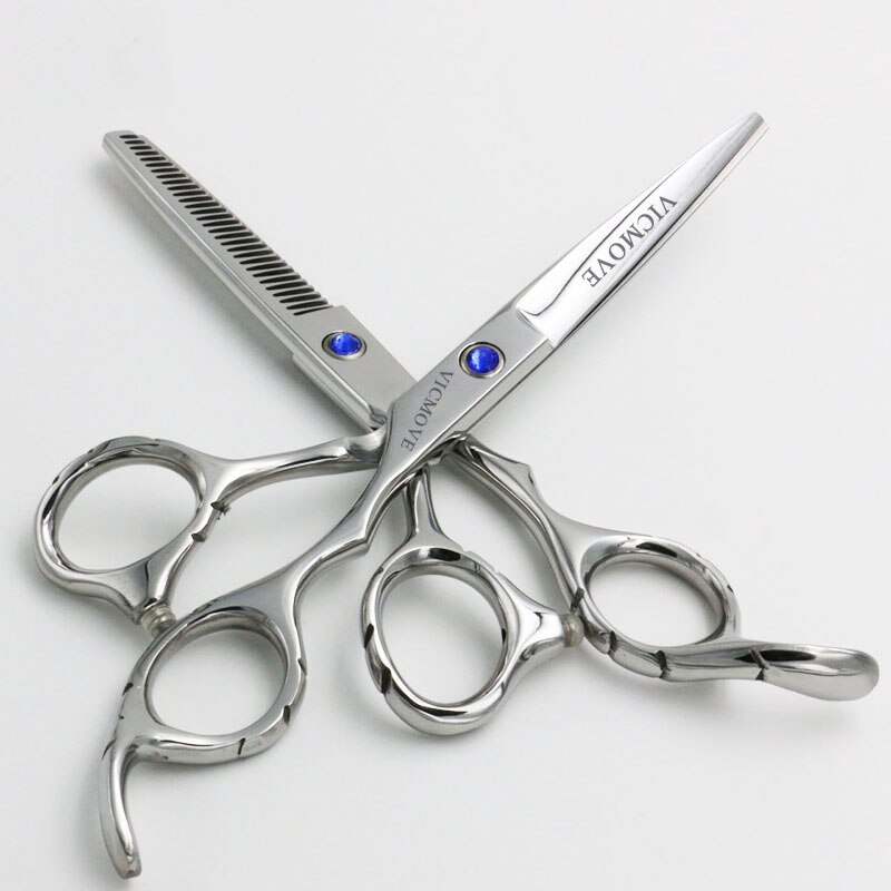 6'' Japan 440C Steel Pet Dog Grooming Scissors Cutting Pet Shears Thinning Scissors