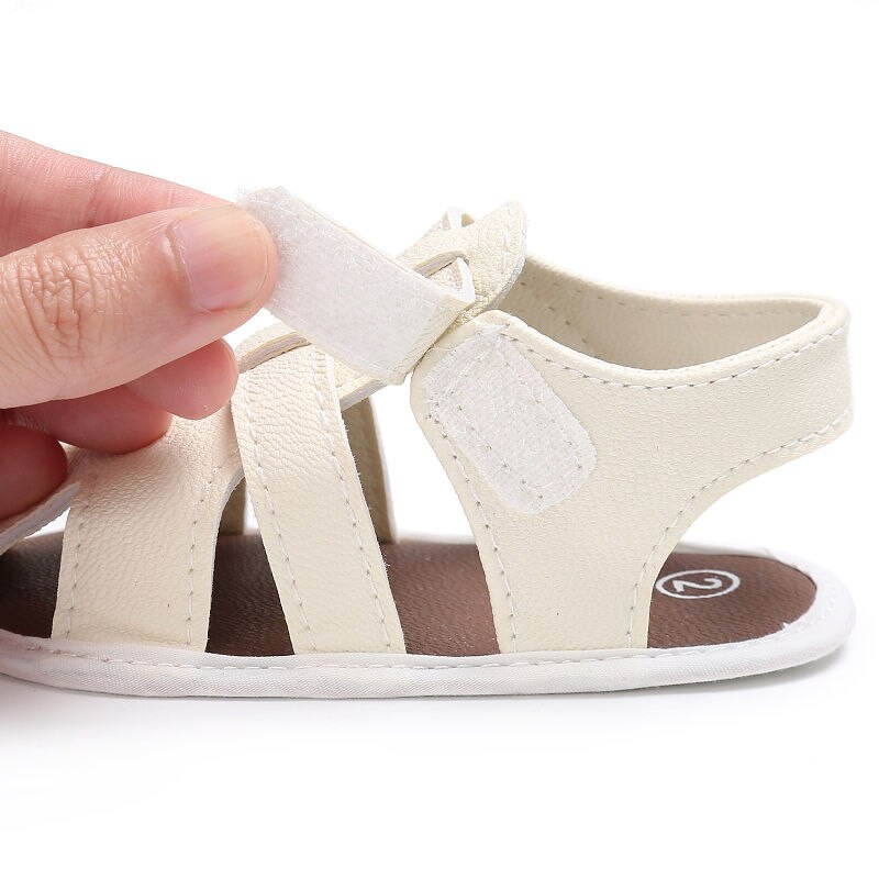 Zapatos de cuna de suela suave para bebés, sandalias de verano de 0 a 18 meses,