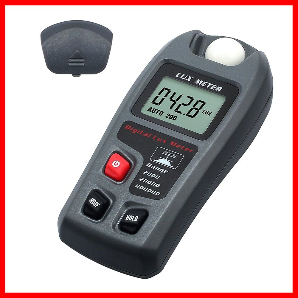 RZ Digital Light Meter LCD Display Light Meter Environmental Testing Illuminometer Sensor Large Photometer MT-30