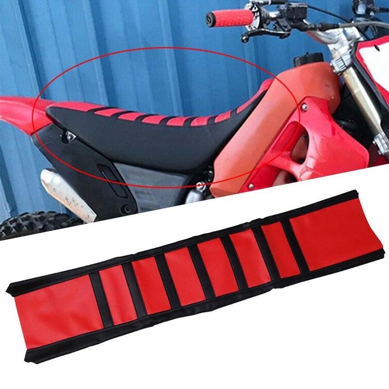 Universal Gripper Soft Motorcycle Seat Cover Rib Skin Rubber Dirt Bike Enduro Dust-proof Soft Motorcycle Seat Cover