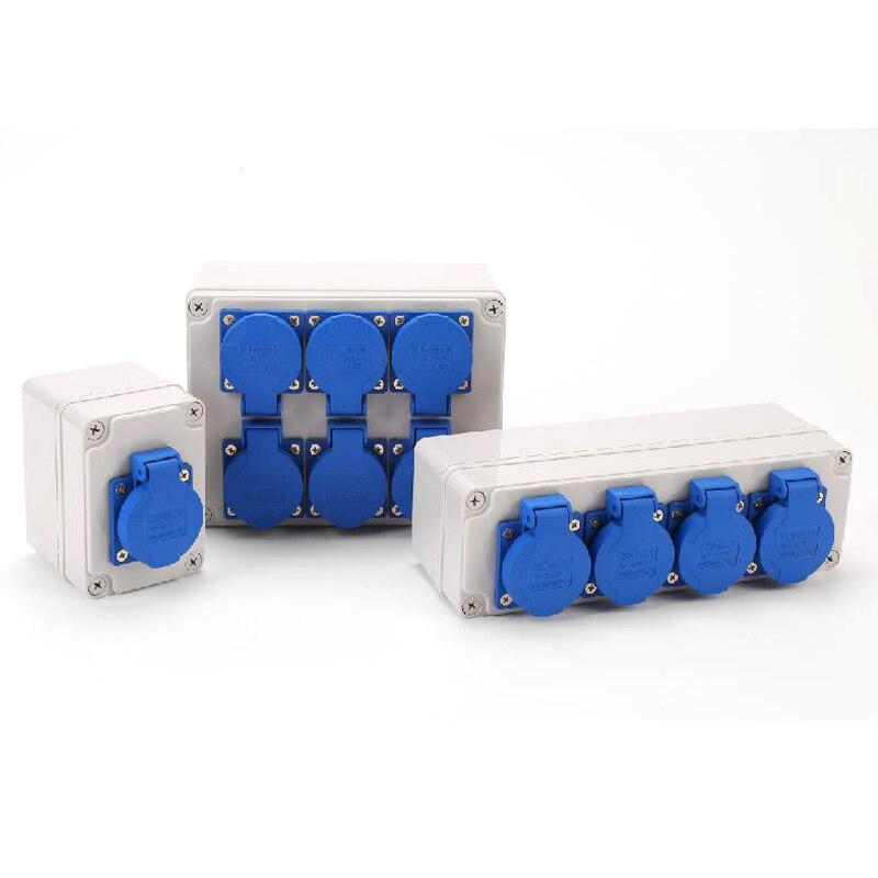 ABS shell small outdoor cable IP67 plastic waterproof junction box electronics enclosure