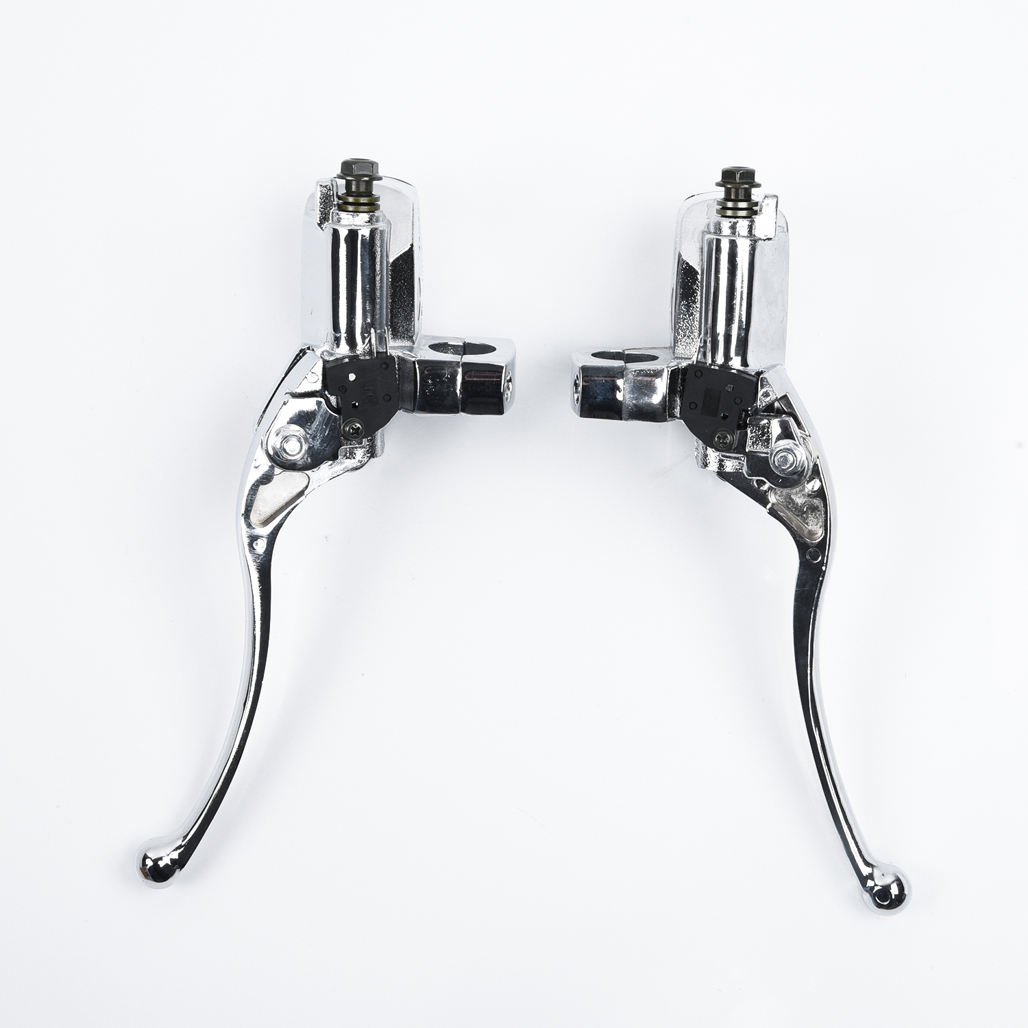 Chrome Brake Master Cylinder Clutch Lever For Suzuki Intruder 800/1400/1500 Boulevard C90 S50 S83 Kawasaki Vulcan VTX 1800