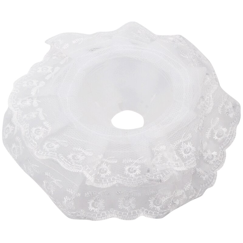 Beau Bouquet de fleurs en dentelle, garniture de collier sans support de Bouquet pour mariage, porte-Bouquet de mariée, accessoires de décoration