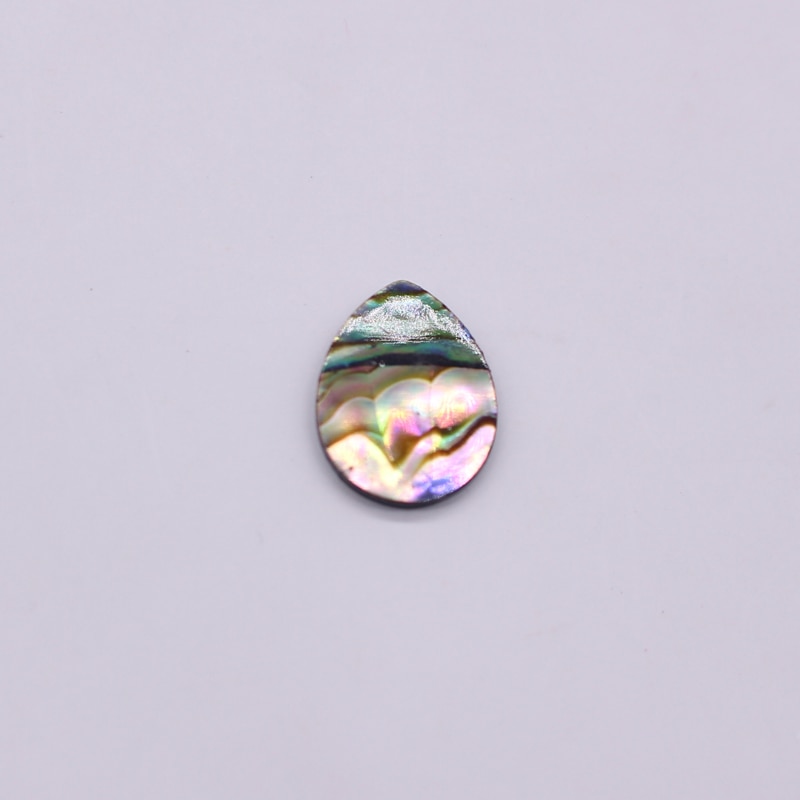10 stuks oorbellen met natuurlijke abalone schelpen, liefdesringen met cabochon kralen en een platte achterkant, doe-het-zelf sieraden maken  c49