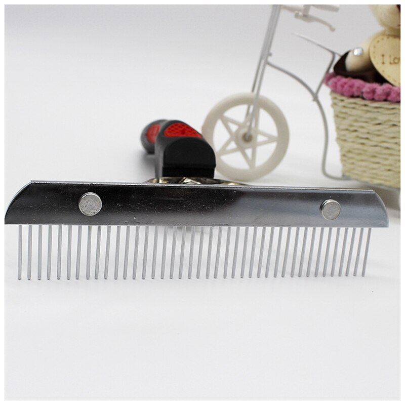 Gemak Te Gebruiken Huisdier Kam Extra Grote Rake Kam Grooming Brush Deshedding Tool Schoonheid Kam Voor Grote Honden Golden retriever Husky Huisdieren