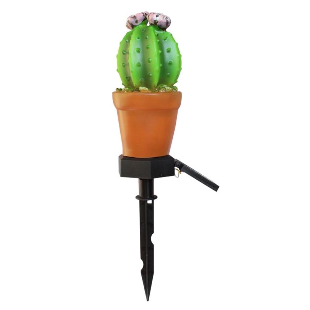 Luces LED para jardín con energía Solar, lámpara resistente al agua para decoración de césped en forma de fruta: C