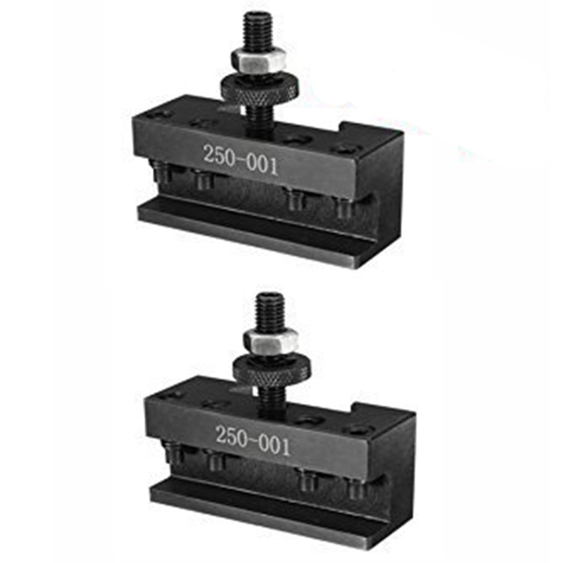 3 Pcs Quick Tool Change Holder Turning Facing Lathe Parting Blade, 2 Pcs 250-001 &amp; 1 Pcs 250-002