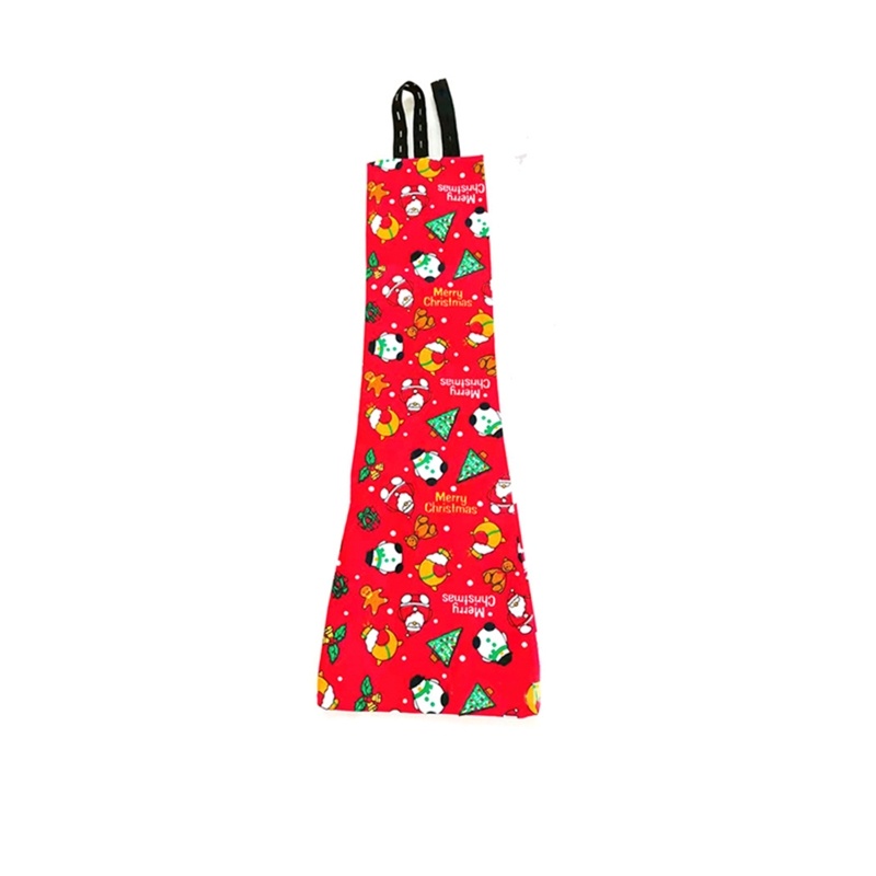 Pañal lavable para aves grandes, ropa con estampado de temática navideña, Disfraces para vacaciones de mascotas, ganso, pato, pollo: Rojo / S