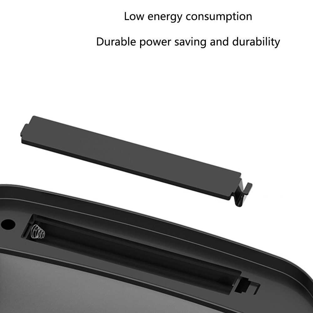 Automatic Induction Storage Household Office Battery Powered Living Room Silent ABS Bathroom Waste Bin Trash Can Smart