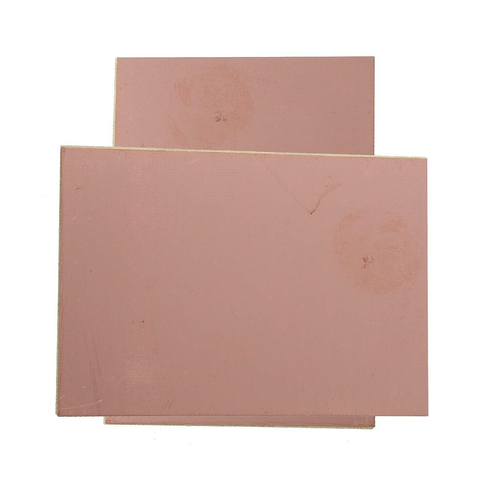 10pcs Single Double Sided Copper Clad Plate Durable Portable FR4 Glass Fiber DIY Universal Printed Laminate Stable Circuit Board