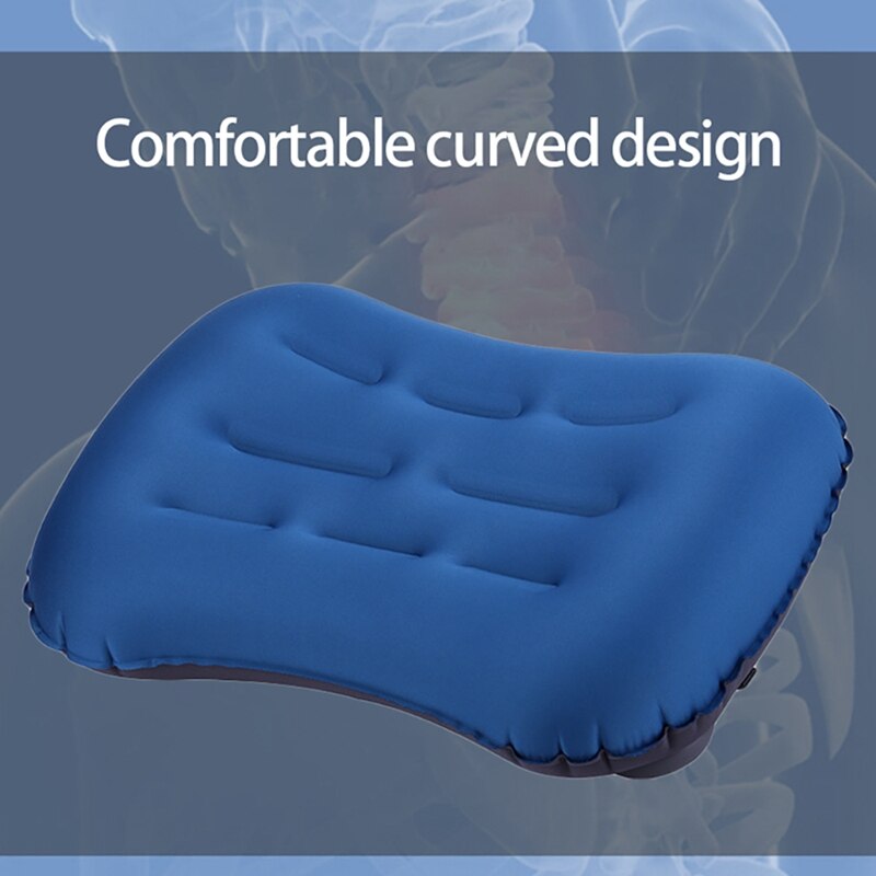 Camping Pillow Ultralight Inflating Travel Camping Pillows Inflatable Camping Pillow For Camping Hiking Backpacking