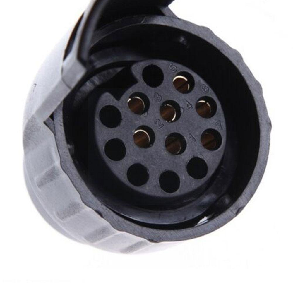 7 Pin And 13 Pin Round Trailer Plug Connector Holder Plug Caravan Rv Socket Converter Tow 12v Adapter Accessories Pa D0n3