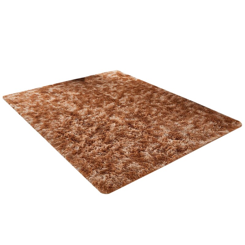Absorberend tapijt voor de slaapkamer tie dye pluche zacht tapijt voor de woonkamer slaapkamer antislip vloermatten stijlvol tapijt: Tie-dye kaki