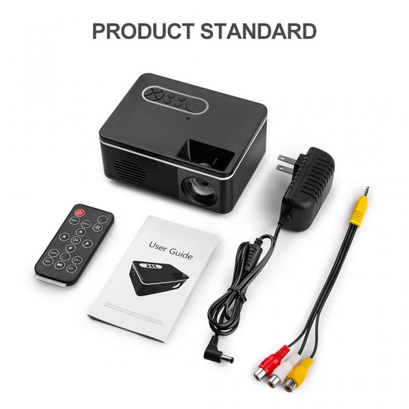 S361 mini full  hd 1080p bærbare led projektorer 4k wifi video hjemmekino projektorer for mobil smarttelefon 1000 lumen