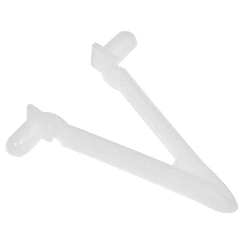 20 Pcs Pool Supplies V-Clip Butterfly Telescopic Pole Fixing Clip Used for Pool Vacuum Handle Net Brush Pole