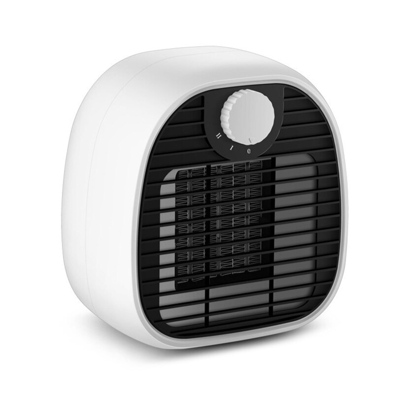 Portable Cute Electric Fan Heater Adjustable Thermostat Overheat Protection