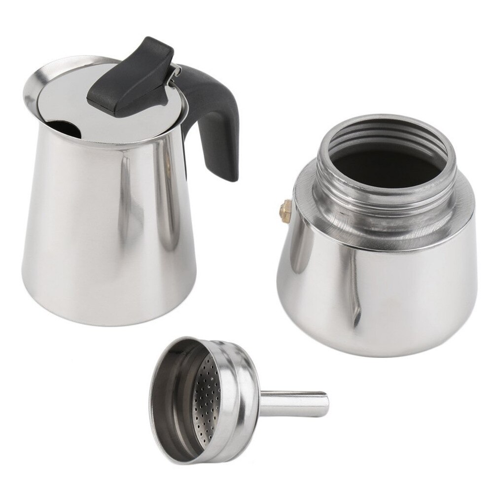 2/4/6 cups Moka coffee kettle maker/moka pot,Espresso kettles coffee makers pot stainless steel moka coffee machi