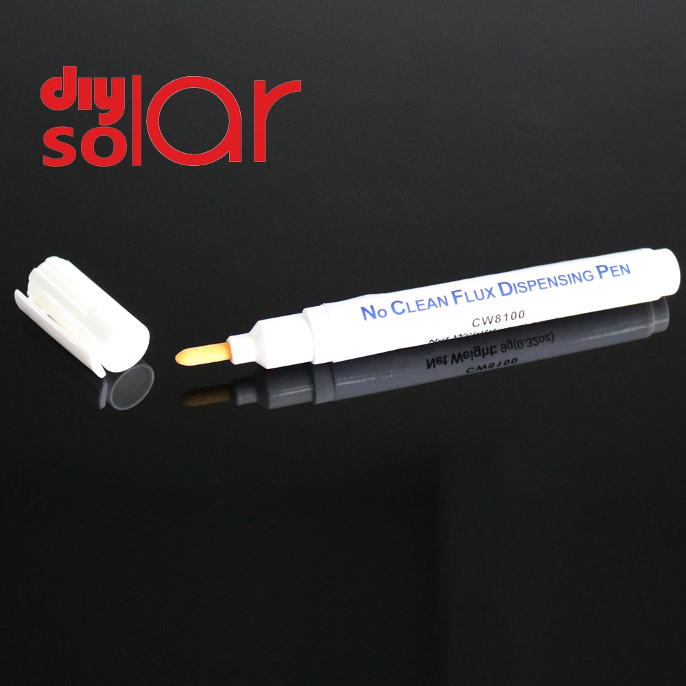 1pcs 951 CW8100 Soldering Flux Pen Low-solids Kester Cleaning-free Welding Pen For Solar Cell & Fpc/pcb 10ml Capacity