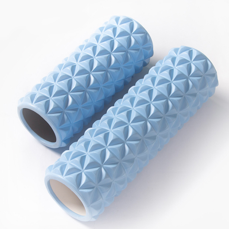 Drill Stone Yoga Massage Foam Roller Muscle Relax Lean Leg Foam Column Fitness Spike Yoga Stick Beginner Shaft Roller