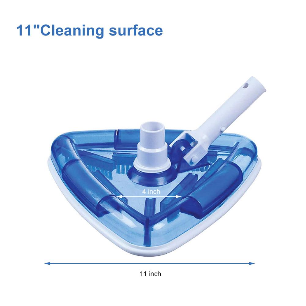 Triangle Suction Dirty Head Pollution Suction Machine for Swimming Pool Fish Pond Cleaning and Maintenance Tools