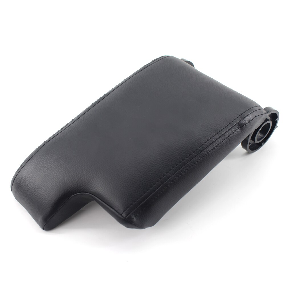 Car Armrest Lid Armrest Box Garbage Box Cover for BMW 3 Series E46 1998-2005: Black