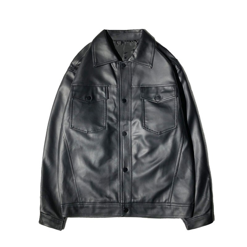Veste Femme Vintage à Franges - Faux Cuir Souple, Style Western - Blouson Court Mi-Saison - Automne/Hiver