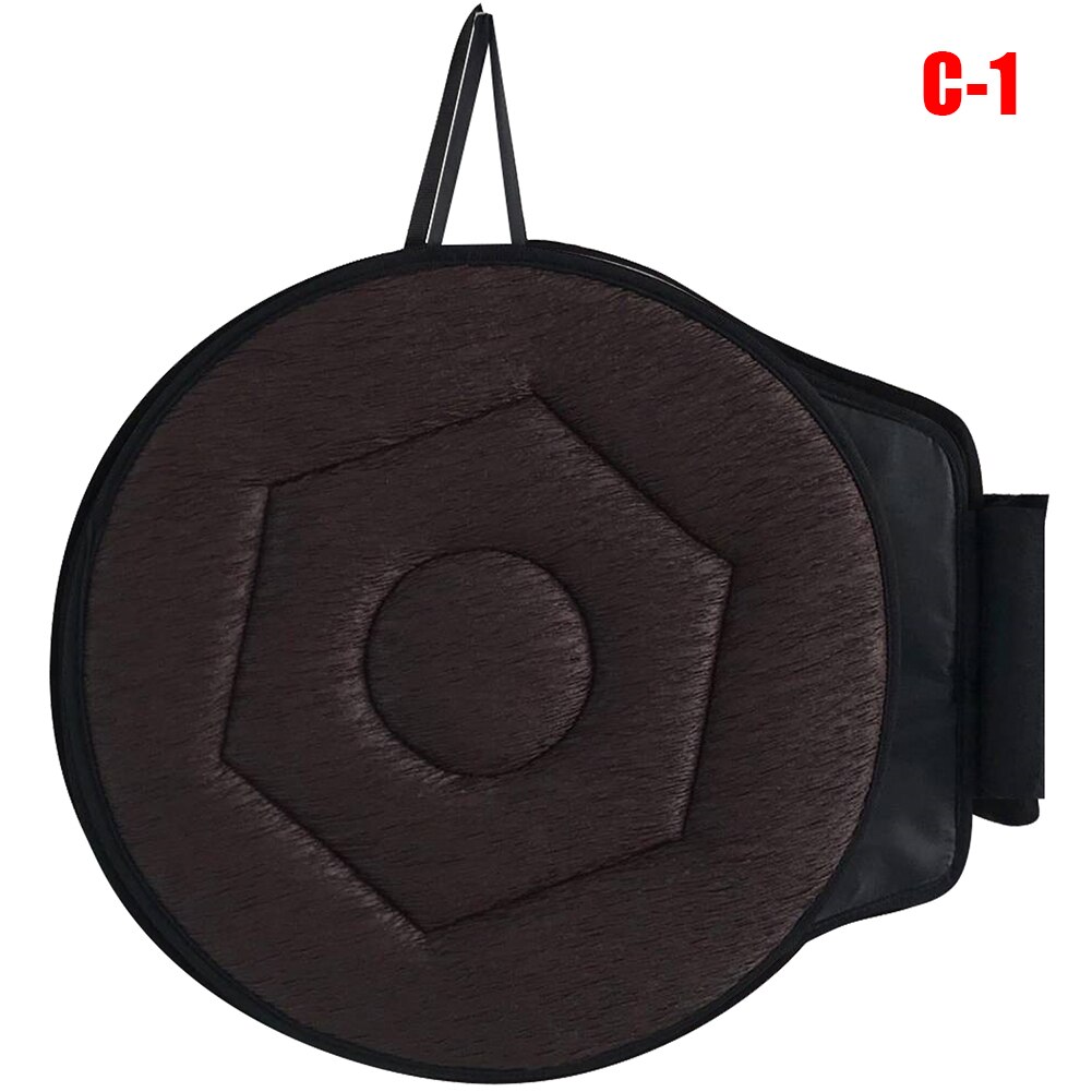 360 Degree Rotate Swiveling Car Seat Cushion Easy In Out Soft Seat Pad 2019ing
